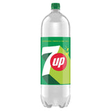 7UP regular lemon and lime soft drink 2L (British brand)