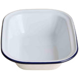 M&S enamel pie dish dark blue 28cm (British brand)