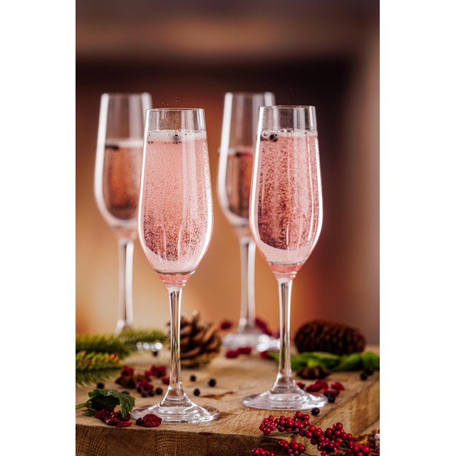 Ravenhead Kings Flute Glasses 20CL, imported from the UK