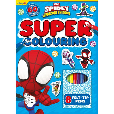 M&S Igloo Books Marvel Spidey and his Amazing Friends Super Colouring Activity Book- Buy online at McGrocer