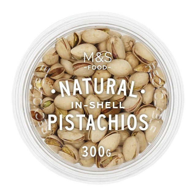 M&S in shell pistachios 300g, imported from the UK