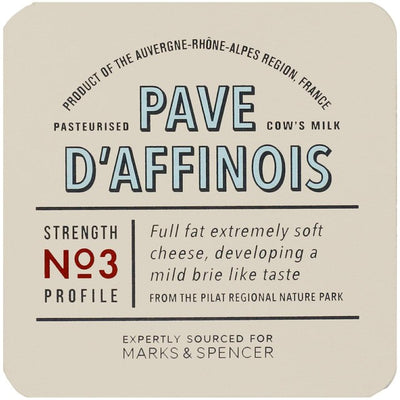 M&S M&S Pave D'Affinois Full Fat Soft Cheese 150g- Buy online at McGrocer