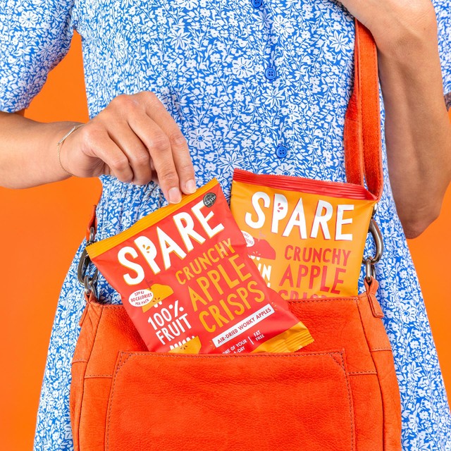 Spare Snacks Apple Fruit Crisps 22g (British brand)