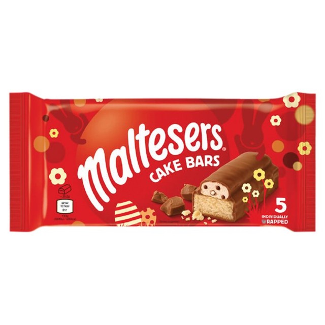 Mars Maltesers cake bars multipack 5 pack, imported from the UK
