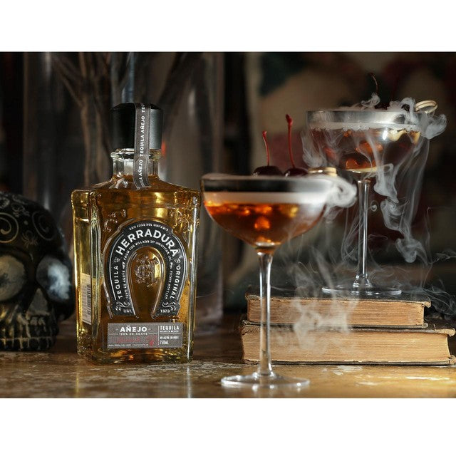 Herradura Tequila Anejo 70cl bottle, UK version
