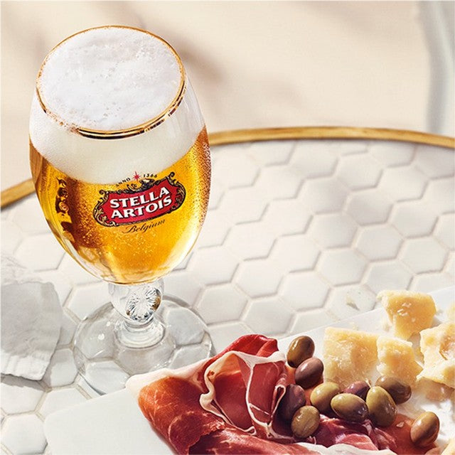 Stella Artois lager beer bottles 6 x 330ml (British brand)
