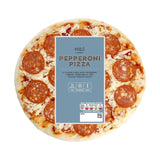 M&S pepperoni stonebaked pizza 250g, imported from the UK
