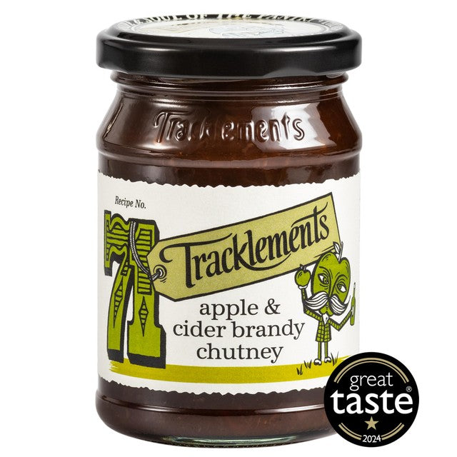Tracklements Apple & Cider Brandy Chutney 270g (British brand)
