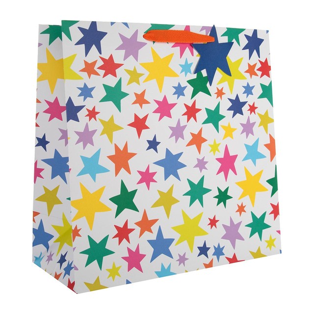 M&S stars large gift bag - British product