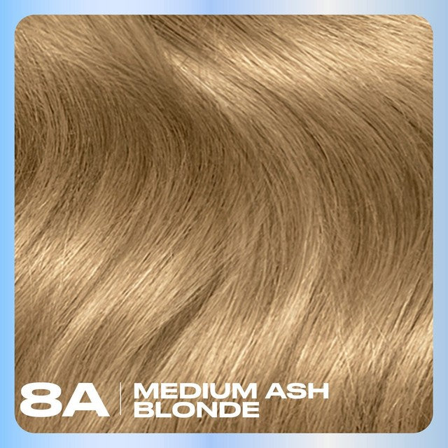Clairol Nice'n Easy hair dye 8A Medium Ash Blonde - British product