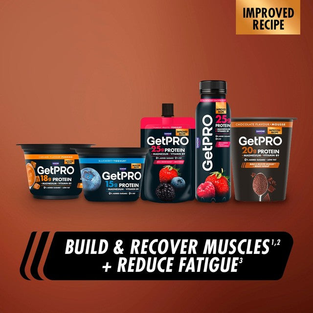 GetPro dark chocolate protein mousse 200g, UK version