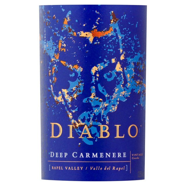 Diablo Deep Carmenere red wine 75cl - British product