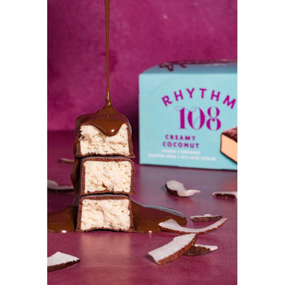 M&S Organic Vegan Coconut and Oat Bar with Dark Chocolate Coating 33g- Buy online at McGrocer