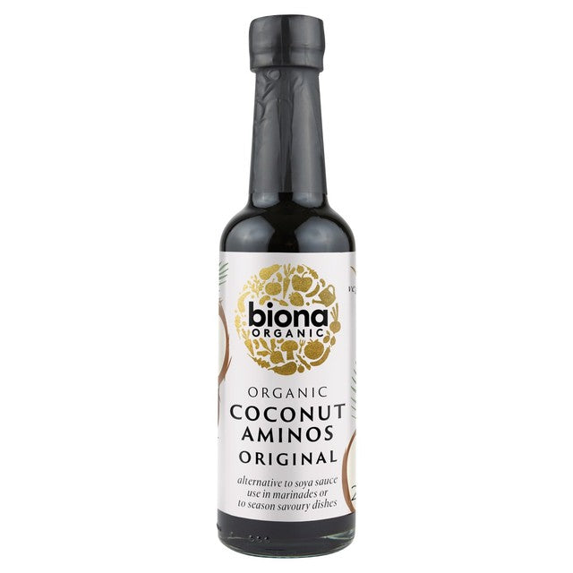 Biona Coconut Aminos Classic seasoning sauce 250ml - British product