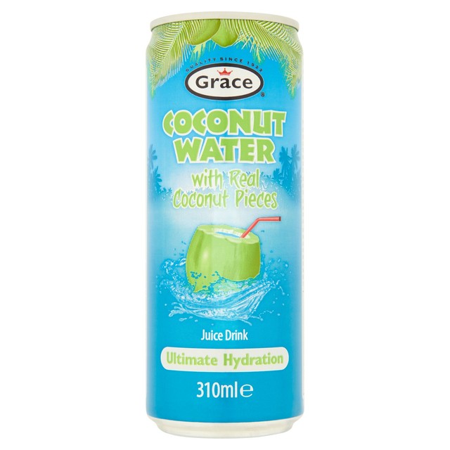 Grace coconut water with pulp 310ml, UK version
