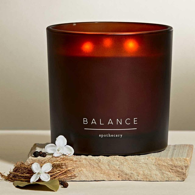 M&S Apothecary Balance 3 Wick Candle, imported from the UK