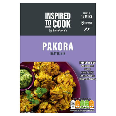 Sainsburys Pakora-Teigmischung Inspiriert zum Kochen 130g