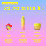 DAISE Fizzed Up Berry Sherbet bath bomb, imported from the UK