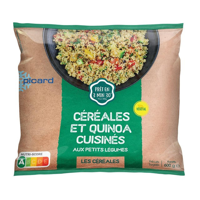 Picard quinoa and vegetable mix 600g, imported from the UK