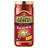 Filippo Berio Bolognese pasta sauce, UK version