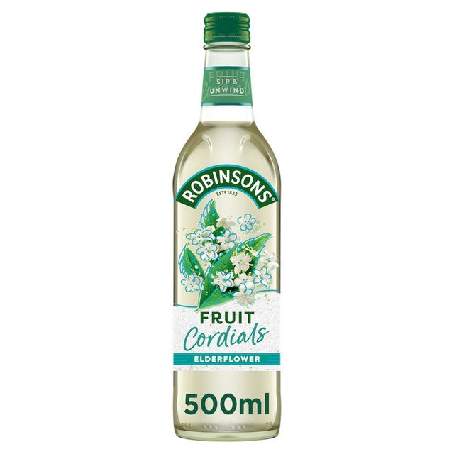 Robinsons elderflower fruit cordial 500ml, imported from the UK