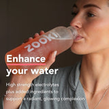 Zooki Electrolytes+ Skin Radiance pomegranate supplement (British brand)