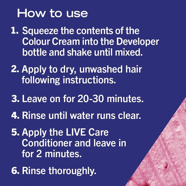 Schwarzkopf Berry Red 044 hair dye 60ml (British brand)