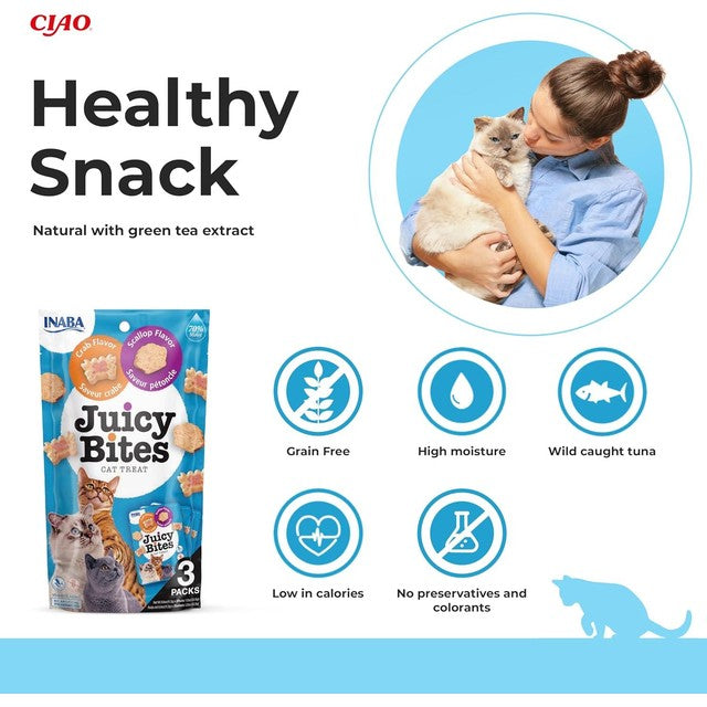 Churu cat treats Scallop and Crab flavour - British product