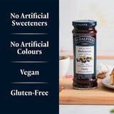 St Dalfour blackcurrant fruit spread 284g (British brand)