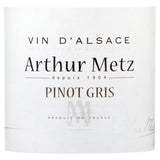 Arthur Metz Alsace Pinot Gris white wine 75cl - British product