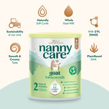 Nannycare goat milk Stage 2 follow-on formula 800g, imported from the UK