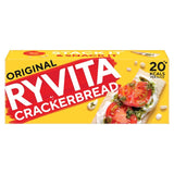 Ryvita Original Crackerbread 200g, imported from the UK
