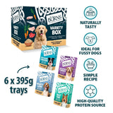 Burns wet dog food variety box 6 x 395g - British product