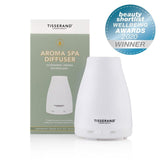 Tisserand Aroma Spa Ultrasonic Diffuser with mood lighting (British brand)