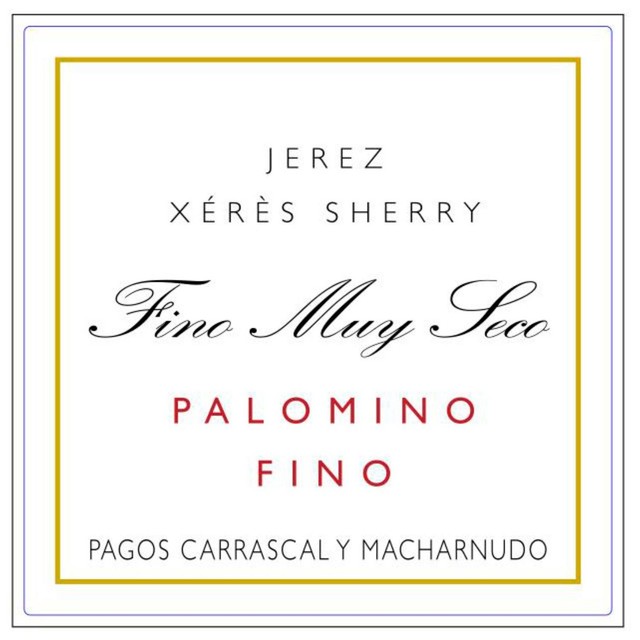 Tio Pepe Fino Sherry half bottle 375ml (British brand)