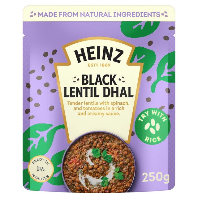 Heinz lentil dahl 250g ready meal, UK version