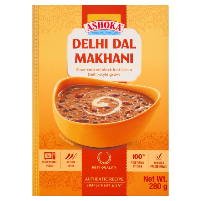 Ashoka Delhi Dal Makhani Ready Meal 280g - British product