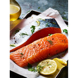 M&S organic salmon fillets 240g, imported from the UK