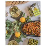 Unearthed Nocellara stone-in olives in oil, imported from the UK