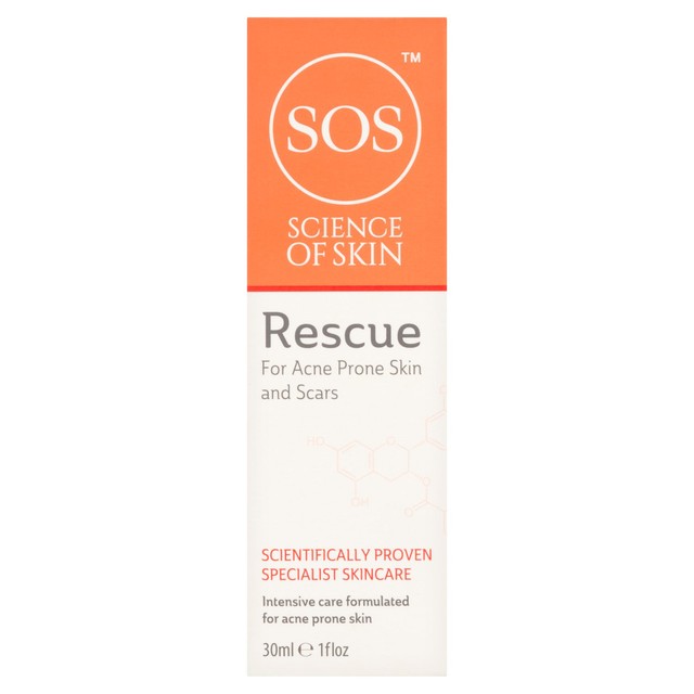 Science of Skin Rescue facial scar treatment 30ml (British brand)