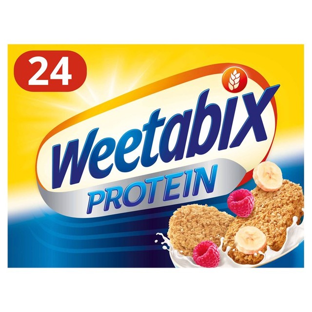 Weetabix Protein cereal box imported from the UK