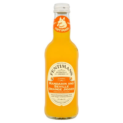 Fentimans Mandarin & Seville Orange Jigger Carbonated Soft Drink 275ml
