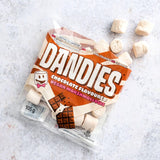 Dandies mini chocolate vegan marshmallows (British brand)
