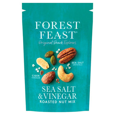 Sainsburys Forest Feast Slow Roasted Salt Vinegar Nut Mix 120g- Buy online at McGrocer