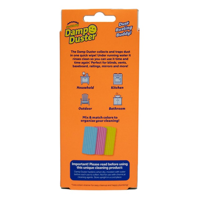 Scrub Daddy pink damp duster (British brand)
