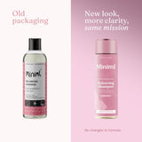 Miniml balancing shampoo uplifting pink grapefruit, UK version