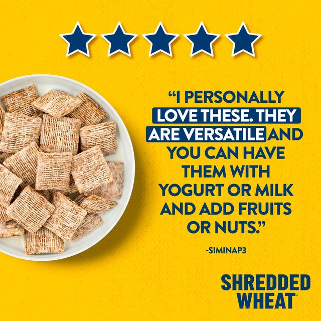 Nestle Shredded Wheat Bitesize breakfast cereal 720g - British product
