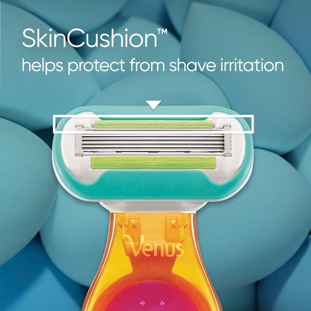 Gillette Venus Snap Extra Smooth pink women's razor - British product