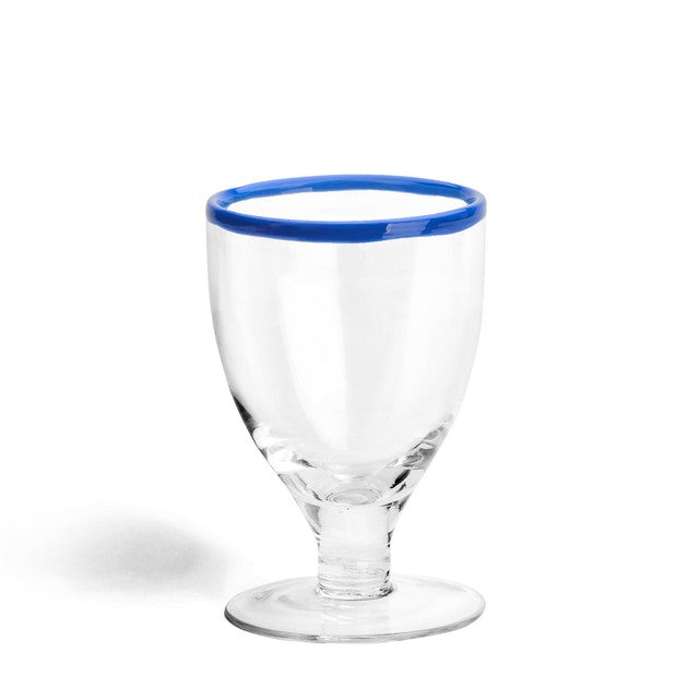 Daylesford Idbury Blue Wine Glass - British product
