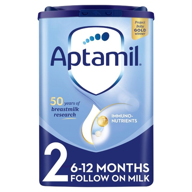 Aptamil follow on milk formula powder 6-12 months 800g - British product